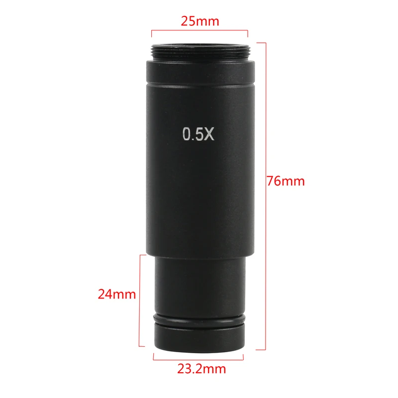 2K 4K 1080P 34MP 38MP 48MP 55MP HDMI USB Type-C Industrial Lab Digital Video Microscope Camera+0.5X C Mount Eyepiece Adapter