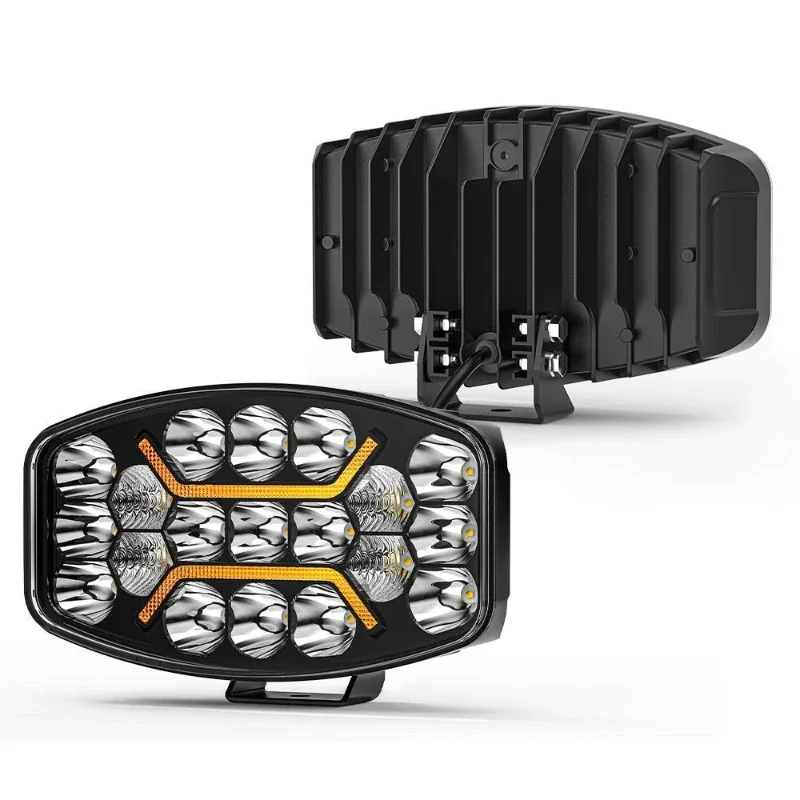 

European truck driving light modified headlight auxiliary lights