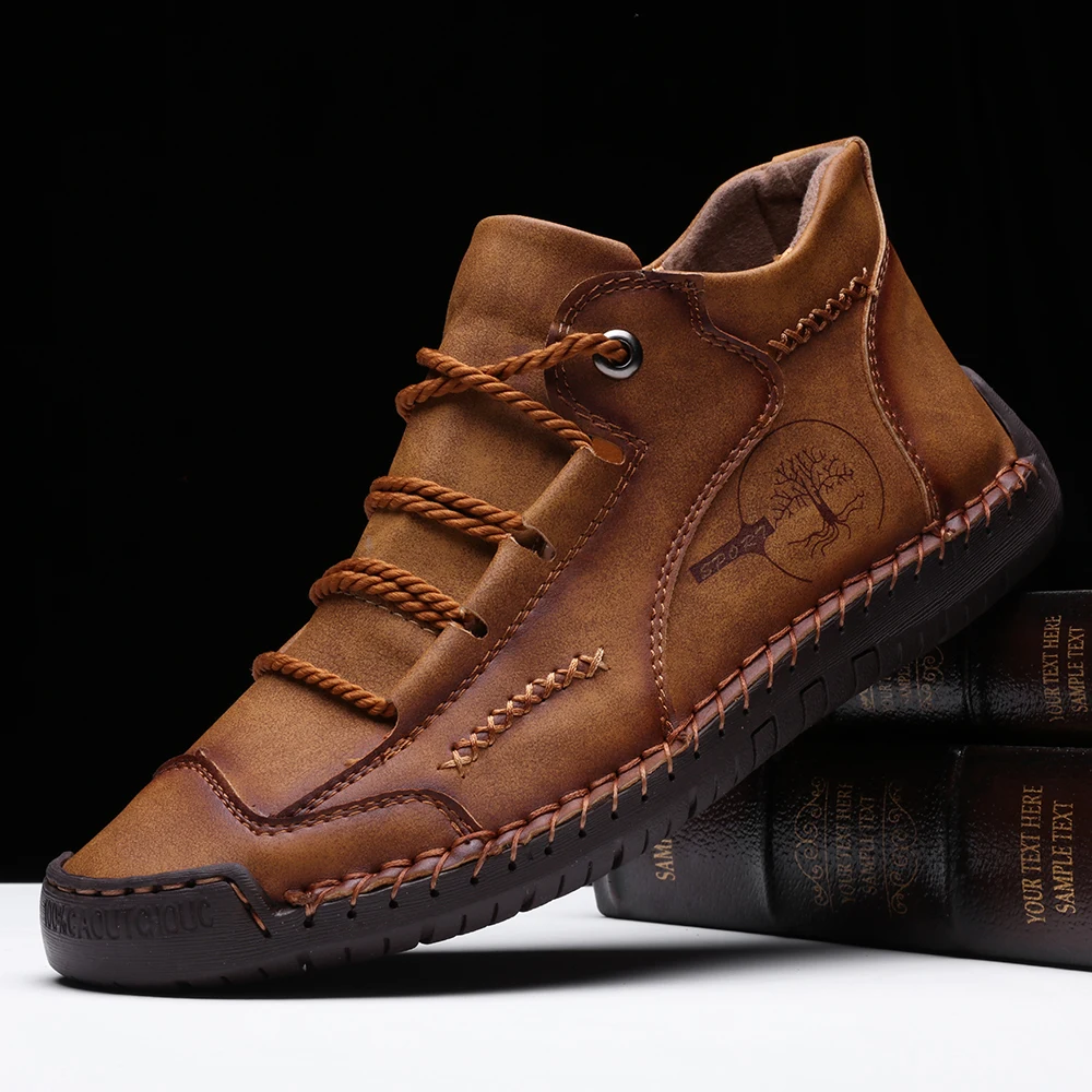 

Mens Oxford Boots Outdoor Casual Work Boots Extra Large Sizes 46 47 48 Comfortable Durable