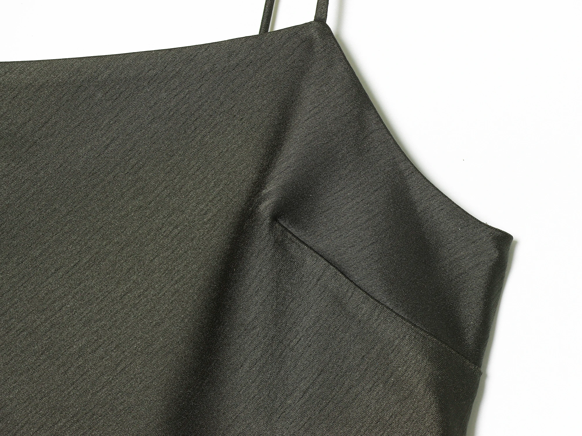 KONDALA Sexy Satin Suspender Dress Women Lace Hem Trendy Mini Dress 2026 Spring Summer Fashion Holiday Lady Cocktail Party Dress