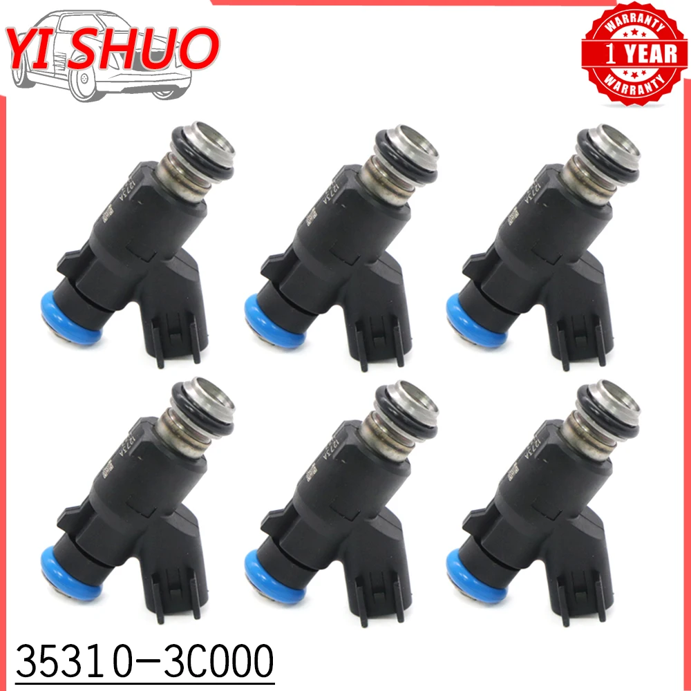 

Car 35310-3C000 Fuel Injectors Nozzle For Hyundai Veracruz Azera Genesis Sonata Santa Fe KIA Sedona Sorento Amanti 3.3L 3.8L