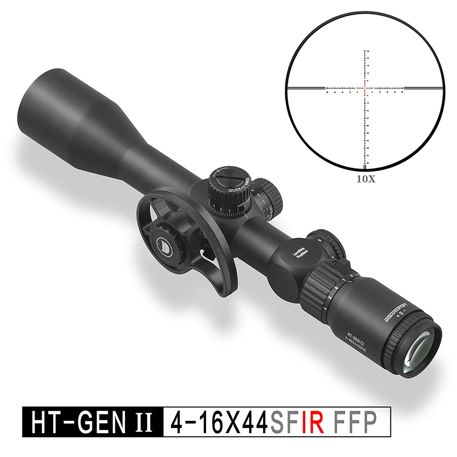 Discovery HT Gen2 4-16X44 SFIR FFP Scope First Focal Plane Riflescope 1/10 MIL Sniper Hunting Sight Optical Sights