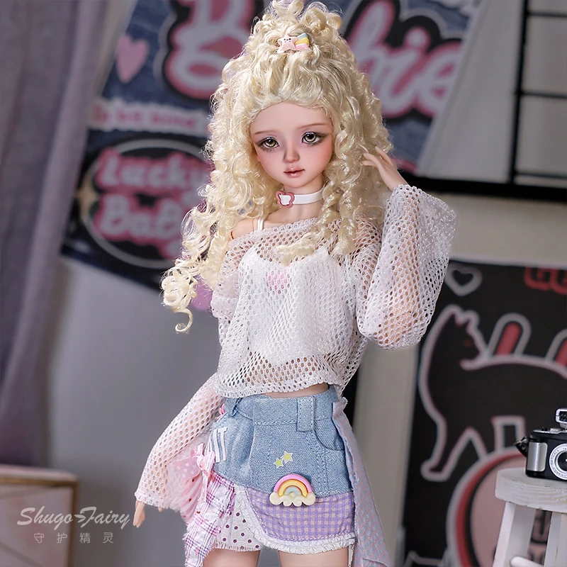 

Оригинальный BJD Diary 4-точечная серия: летний наряд Y2K Millennium Pink Girl, кукла из смолы, официальная версия, дневник дочери для выращивания