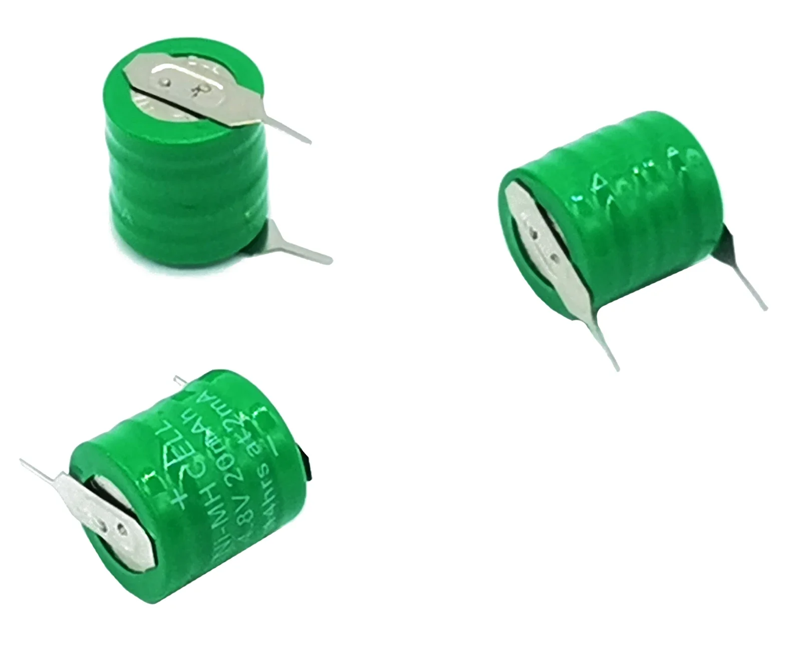 3pcs 4.8V 20mAh Ni-MH Button Battery for Car Torch Lenser 7575 4S 250mAh Cordless Telephone T334 PLC CNC Data Backup Power