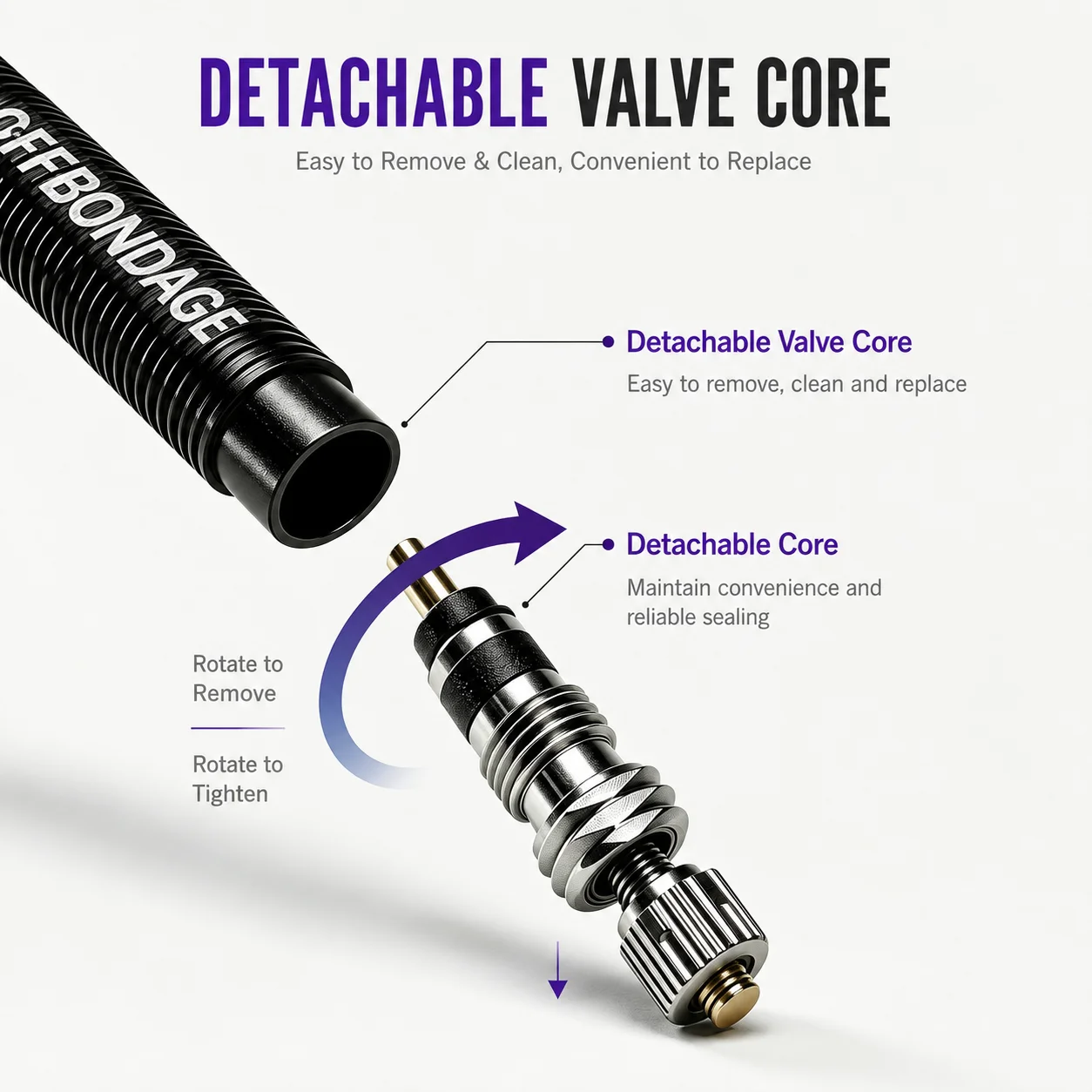 OFFBONDAGE Bike Tubeless Valve - Tubeless Valve Core ulasan dan harga