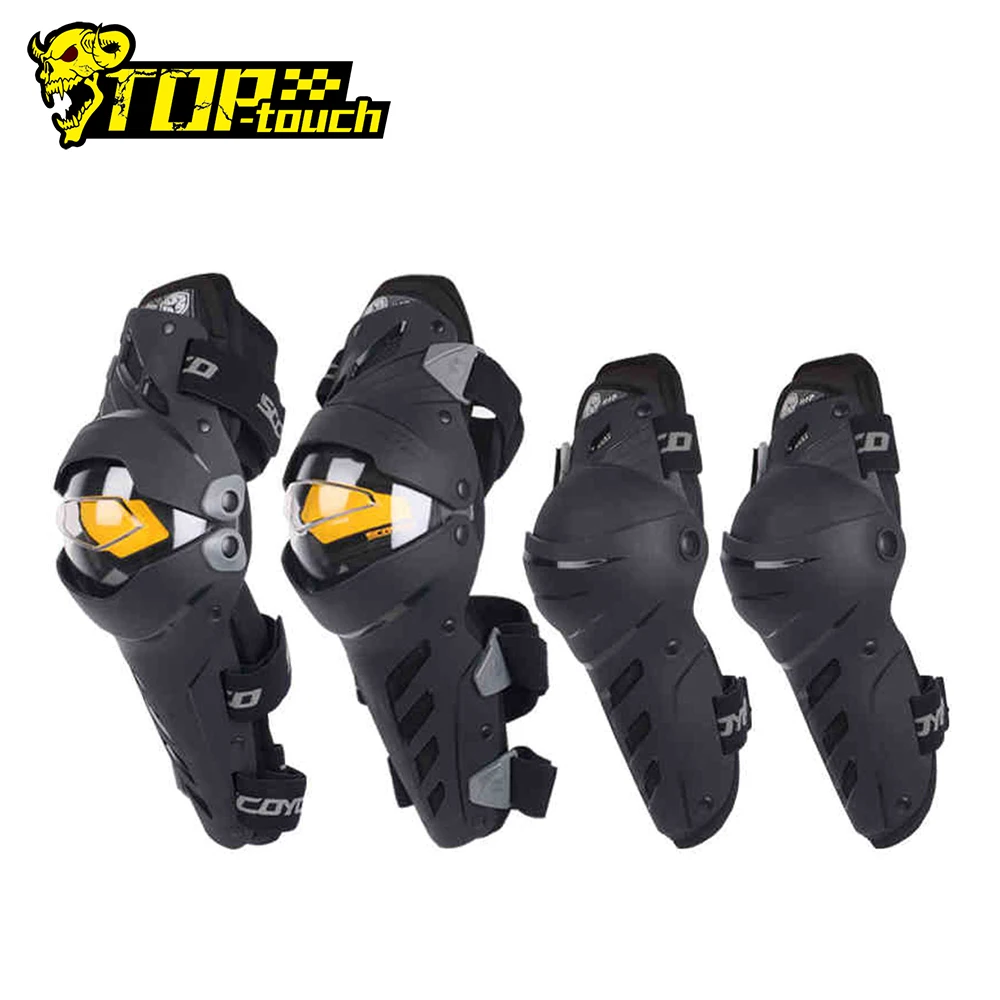 

SCOYCO Motocross Knee Pads Motorcycle Knee Protector And Elbow Protector Outdoor Sports Motorcycle Equipment Moto Knee Guard