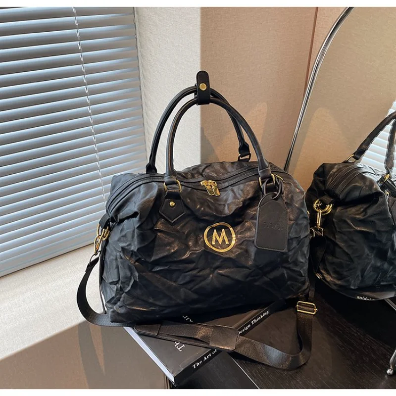 

2025 Large Capacity Tote Bag Women Lightweight Laptop Work Bag Water-Resistant Commuter Carryall with Zipper Pockets