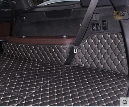 Special trunk mats for Mercedes Benz GLS 350d 7seats - durable cargo liner boot carpets for GLS350d