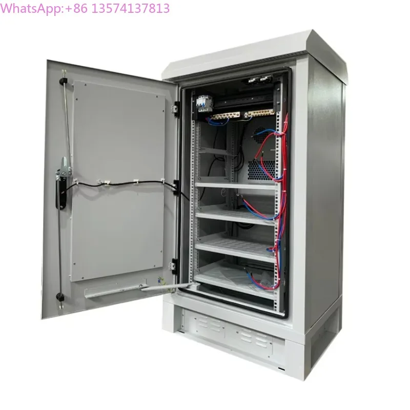 

19" Rack 20U Floor Standing Outdoor Battery Charge Cabinet Telecom Power Supply Cabinet