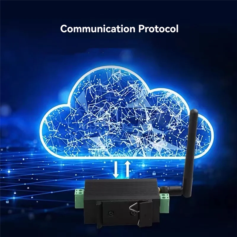 

Последовательный сервер Modbus Wi-Fi Rs485 для Wi-Fi рельсового типа, модуль беспроводной сети Rtu, шлюз Mqtt