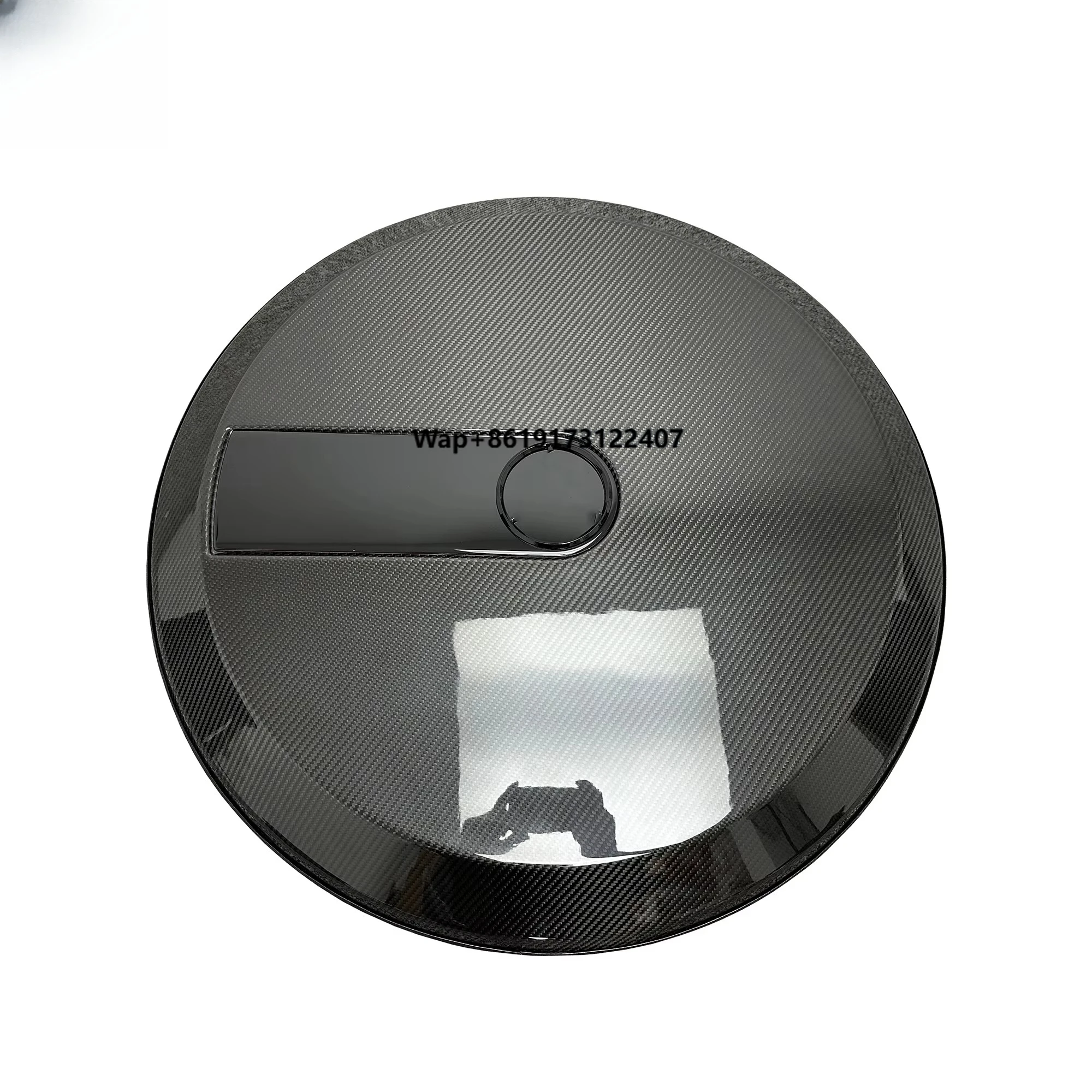 

Dry Carbon Fiber Tire Cover for W464 G63 G500 G580 G450 2019-2024 Carbon Spare Wheel Tyre Cover Car Parts