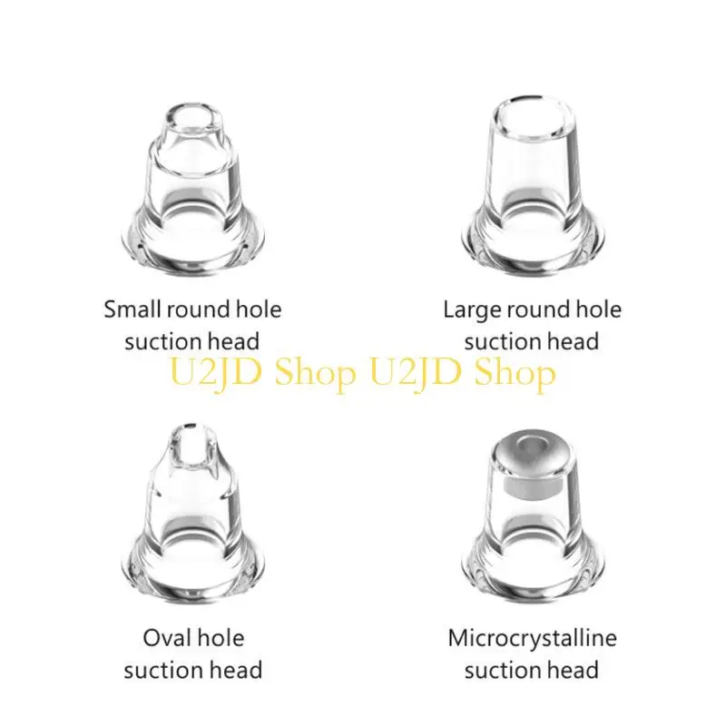 U2JD Electric for Facial Face Poro Spot Spot Cleanser Blackhead Aspirazione Acne Remov Acne