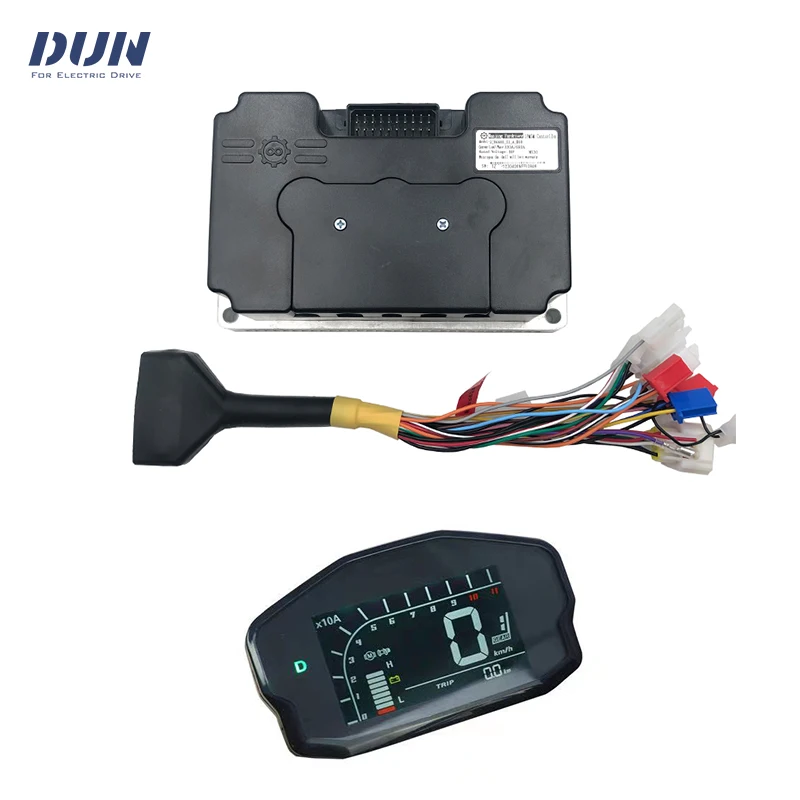 

Nanjing Fardriver ND72680 350A 48V-72V Hall BLDC Phase 680A V2 Motor Controller and DKD Display for 3-6KW Motor