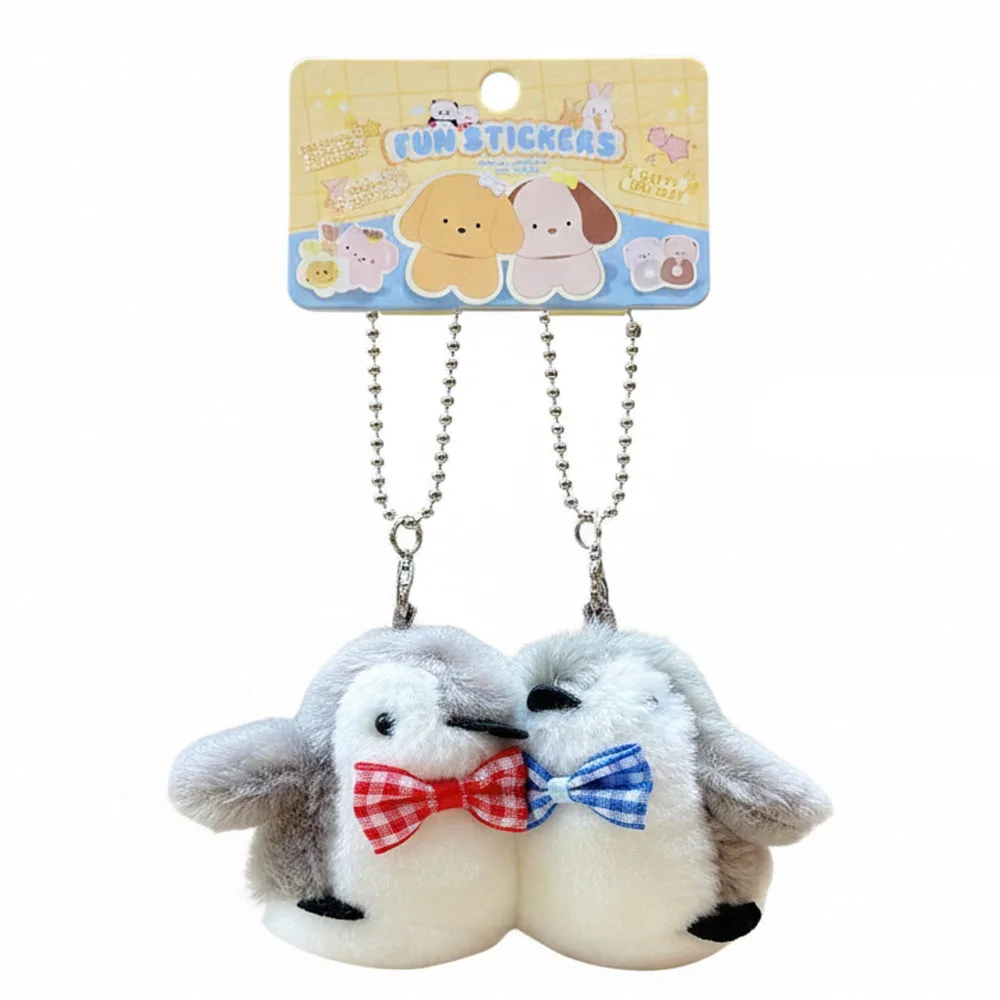 New Cartoon Animal Bestie Lucky Charm Panda Rabbit Dog Couple's Pendnats Multicolor Bear Elephant Bag Ornament
