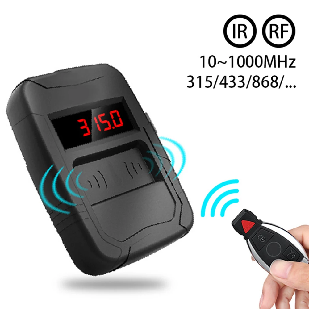 

Frequency Counter for Car Key Remotes Wide Range 10MHz 1000MHz Compact and Lightweight Tester for Home and Vehicle Use