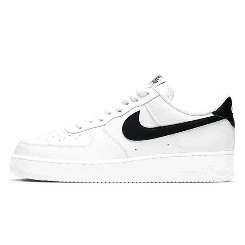 Nike Air Force 1 '07 Essential Men Women Skateboarding Shoes Synthetic Leather Trend Versatile Shock Absorption Wear Resistance