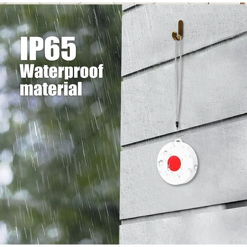 Tuya Zigbee Smart Button Scene Switch IP65 Waterproof Wireless Remote Control Smart Home Linkage Automation Scenario Controller