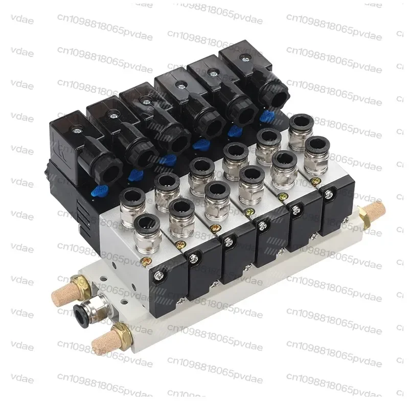 Tool Parts 4V310-10 Set Valves 4V410-15 Exhaust Manifold 1F/2F/3F/4F/5F/7F/8F/10F/12F/15F/16F Solenoid Valve Station Base