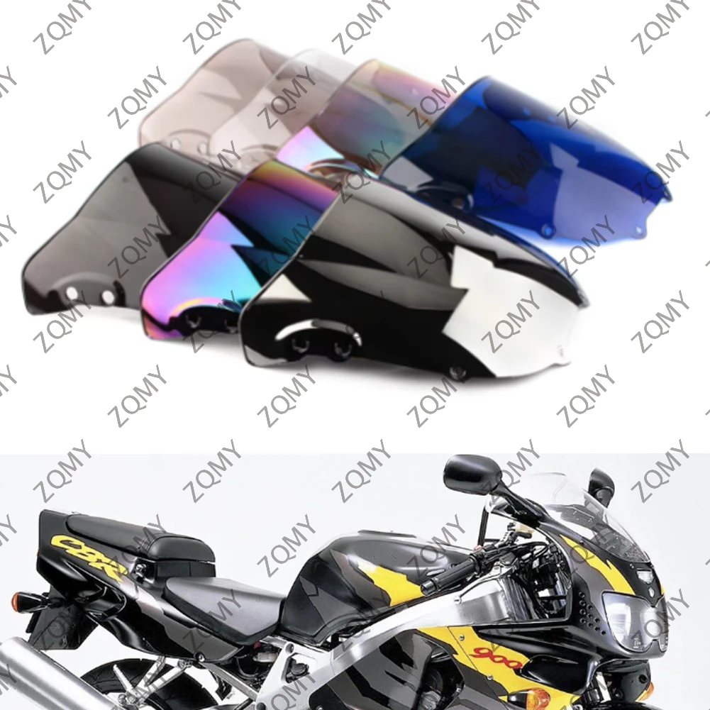 CBR 900 RR Motorcycle Windshield Windscreen Double Bubble For Honda CBR893 CBR900RR 1994 1995 1996 1997 ABS Plastic