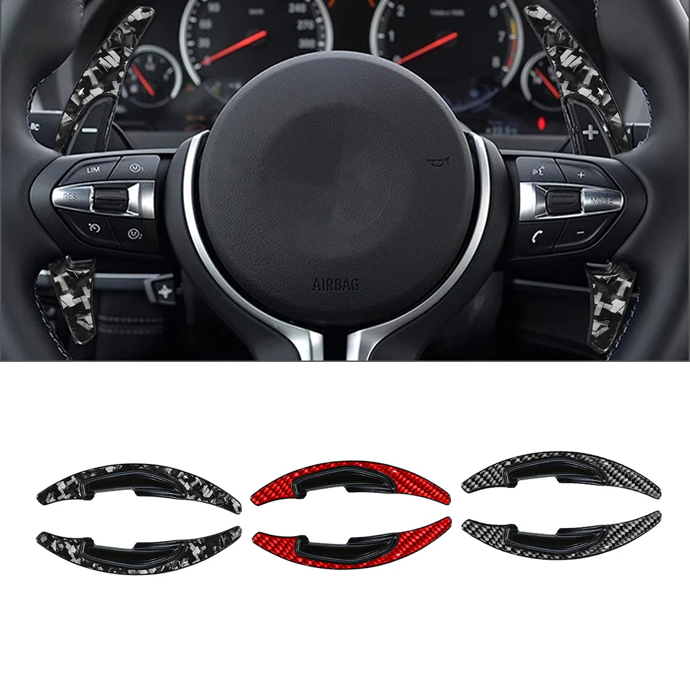 Car Steering Wheel Shifter Shift Paddle Extension For BMW M2 M3 M5 X5M X6M F80 F85 F10