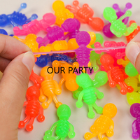 20Pcs Mini Skeleton Zombie Model Squeeze Decompression Toys for Kids Adults Birthday Party Favors Pinata Fillers Halloween Gifts