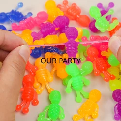 20Pcs Mini Skeleton Zombie Model Squeeze Decompression Toys for Kids Adults Birthday Party Favors Pinata Fillers Halloween Gifts