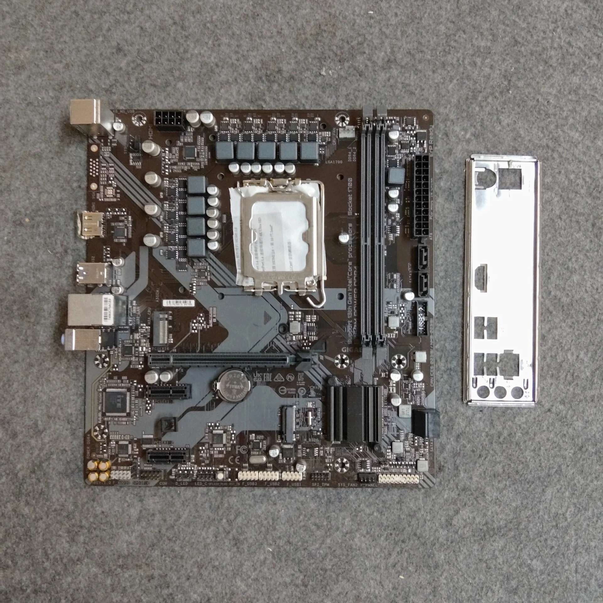 Used for Gigabyte B760M‑POWER Motherboard, Support 12th 13th 14th Gen Intel Core CPU, DDR5 Memory, PCI‑E 4.0 Mainboard