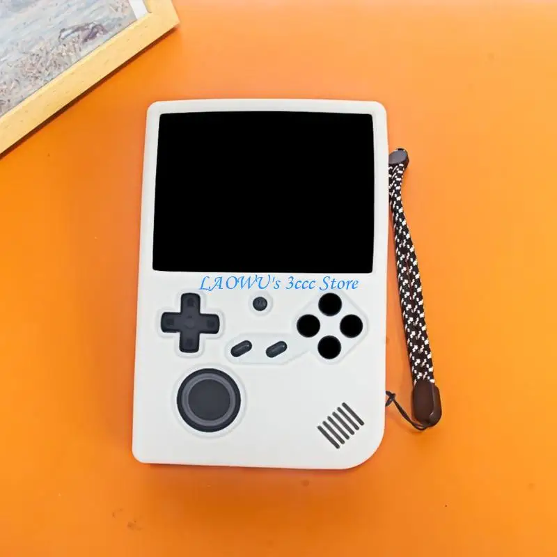 Copertina protetta Y8AD Shell silicone graffiato per console gioco RG40XX Skin Accessori da gioco per polvere per