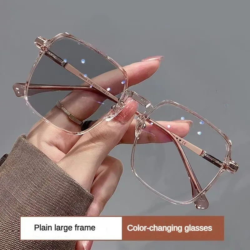 Photochromic Anti Radiation Metal Computer Glasses Anti...