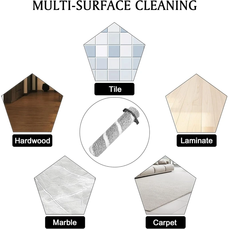 Kit de acessórios para rolos de escova e filtros HEPA YCOC para BISSELL Crosswave Omniforce EDGE, peças de vácuo sem fio 3930F/3933