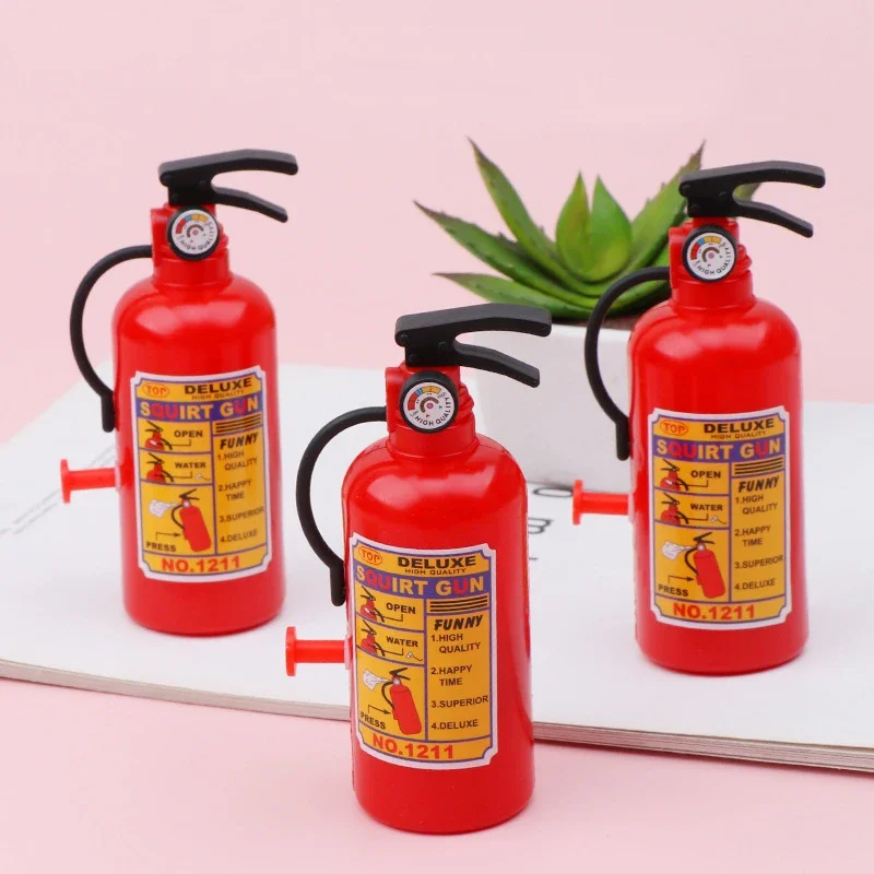 10Pcs Creative Mini Fire Extinguisher Water Guns Outdoor Summer Toys for Kids Birthday Party Favors Pinata Fillers Goody Bag