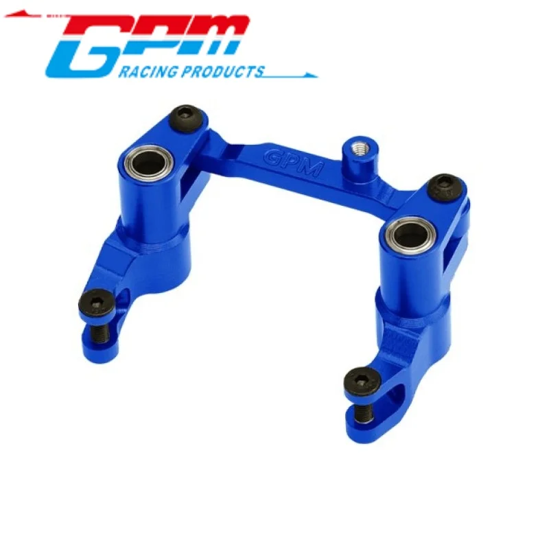 GPM TXMM048 7075 conjunto de dirección de carenado frontal de aleación para TRAXXAS MINI MAXX/MINI XRT/MINI SLASH/MINI Rally RC actualización
