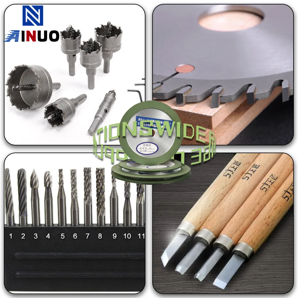 100mm/125mm/150mm Diamond Grinding Wheel Cup Grinding Circle Tungsten Steel Milling Cutter Metal Sharpener Grinder