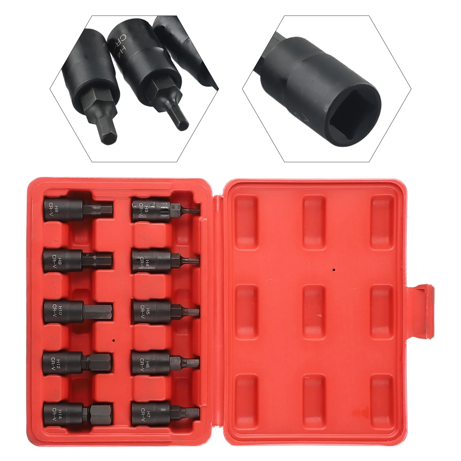 

Bit Socket Socket Set Drill Driver Bit For Power Drills Hand Tools Hex Black Socket Hex Sping Star Bits For Drill Head