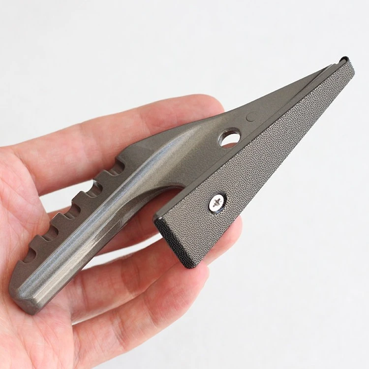 Metal Triangular Plane Grinder, Leather DIY Grinding and Leveling