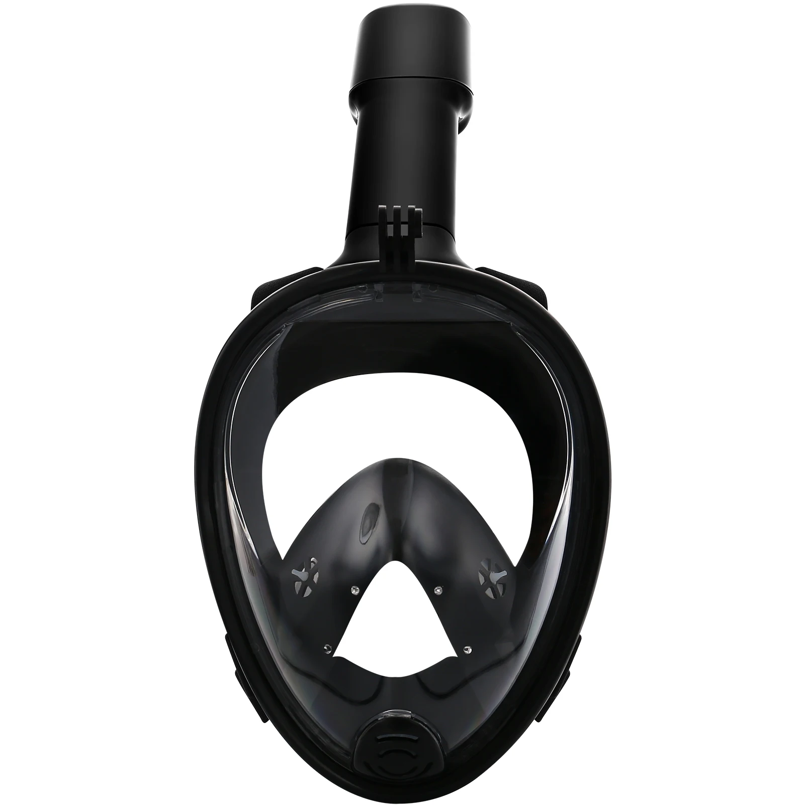 Full Face Silicone Snorkel Mask Anti-Fog Anti-Leak Diving Mask for Diving Snorkeling Swimming