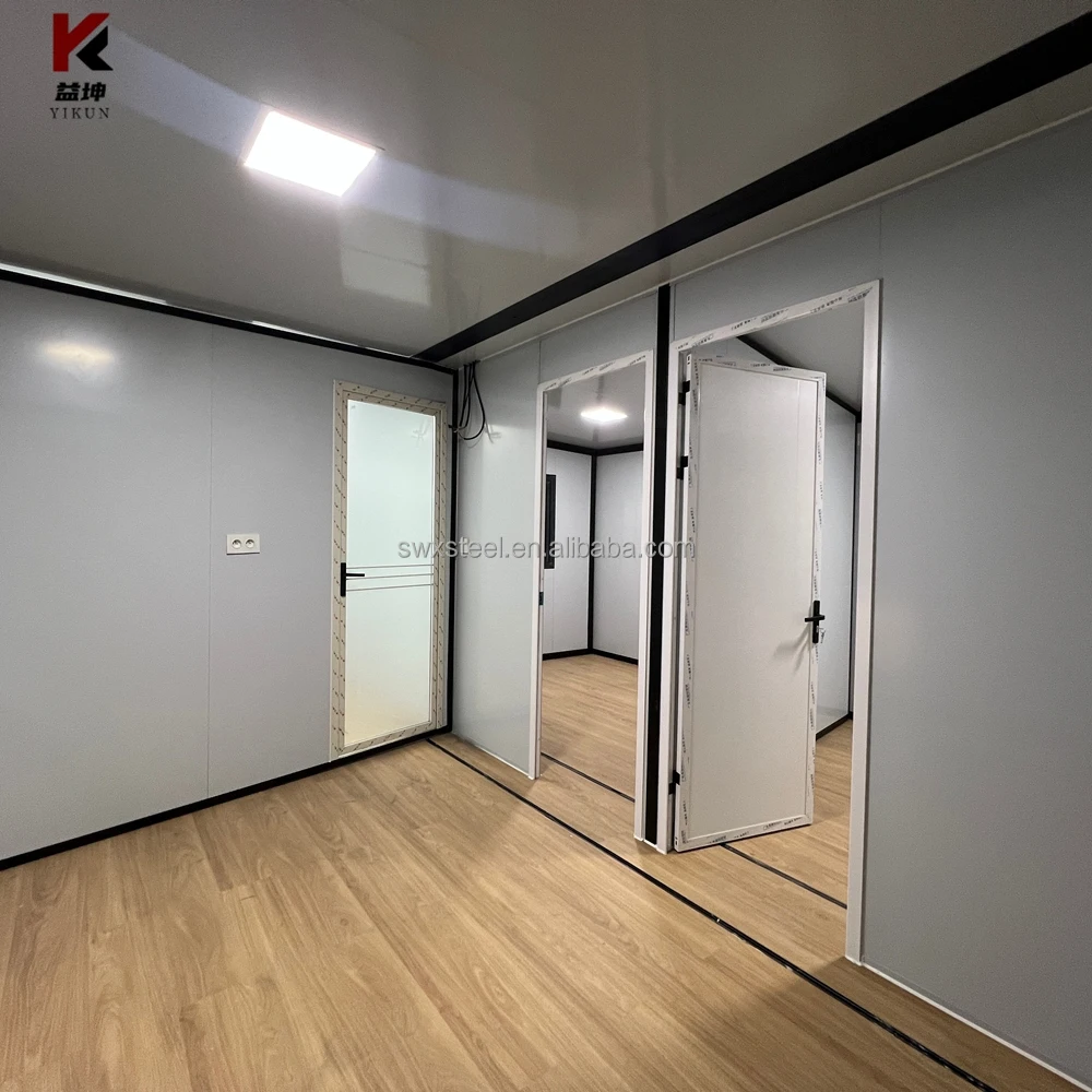 Custom 20Ft 40Ft Expandable Container Prefabricated House With Kitchen Villa Prefab Granny Flat Portable Home Casa Portable