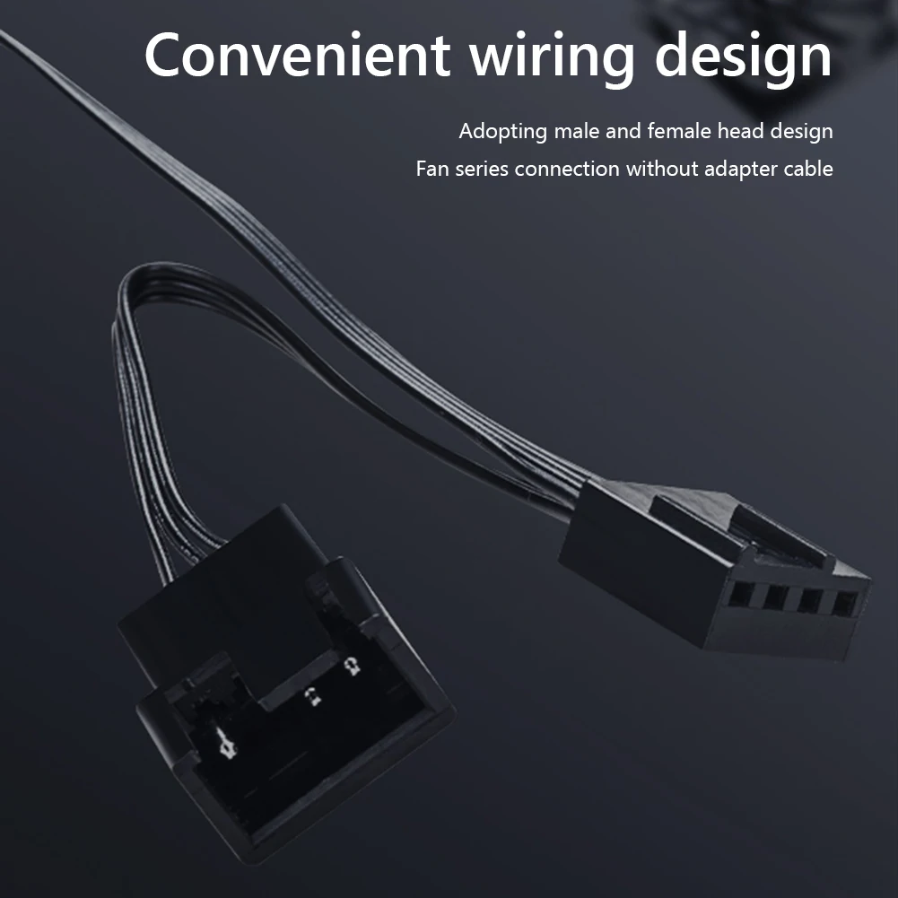 وحدة المعالجة المركزية برودة مروحة التبريد 12 فولت تيار مستمر PWM 4 دبوس الهيدروليكية تحمل المياه التبريد المبرد مروحة منخفضة الضوضاء مع امتصاص الصدمات بطانة حماية من السيليكون