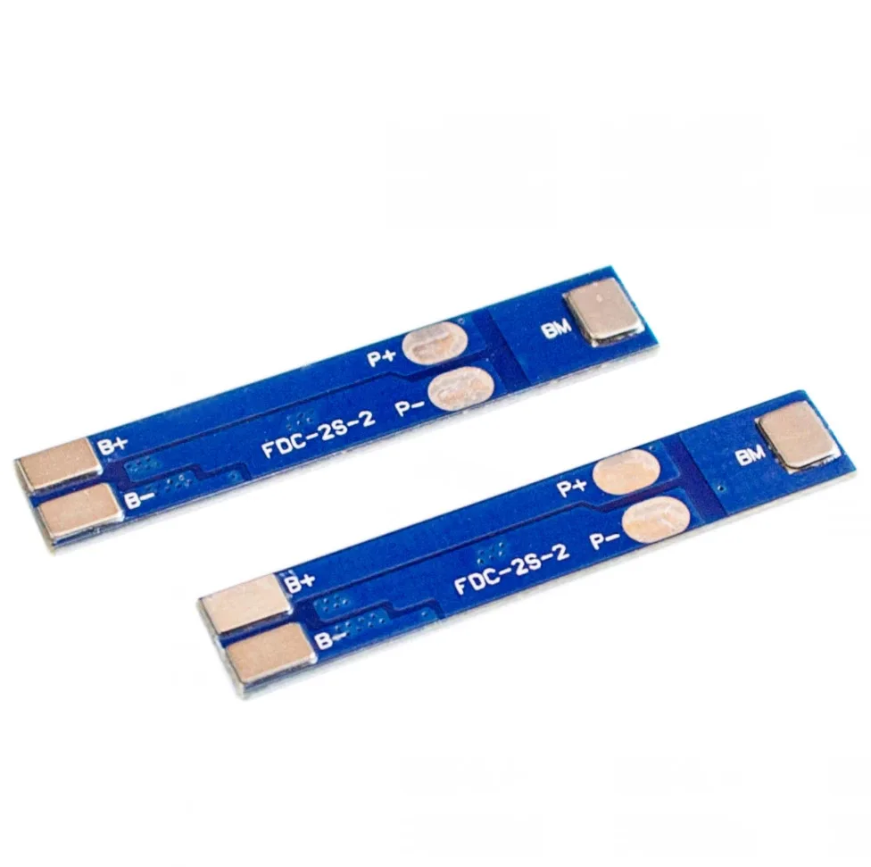 Tablero protector Paquete de batería de litio de 2 celdas 7,4 V 8,4 V, alta corriente 3A, protección contra sobrecarga y sobredescarga