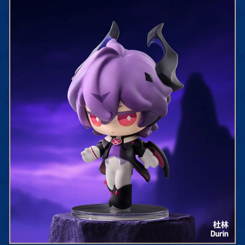Popmart Genshin Impact Chibi Carnival Gathering Blind Box - Sammelbare PVC-Anime-Figur für Desktop-Dekoration und als Geschenk