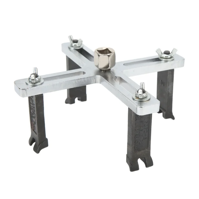 

Fuel Tank Lid Wrench 4 Jaws Chrome Tangsten Steel Fuel Pump Cover Spanner Removal Tool