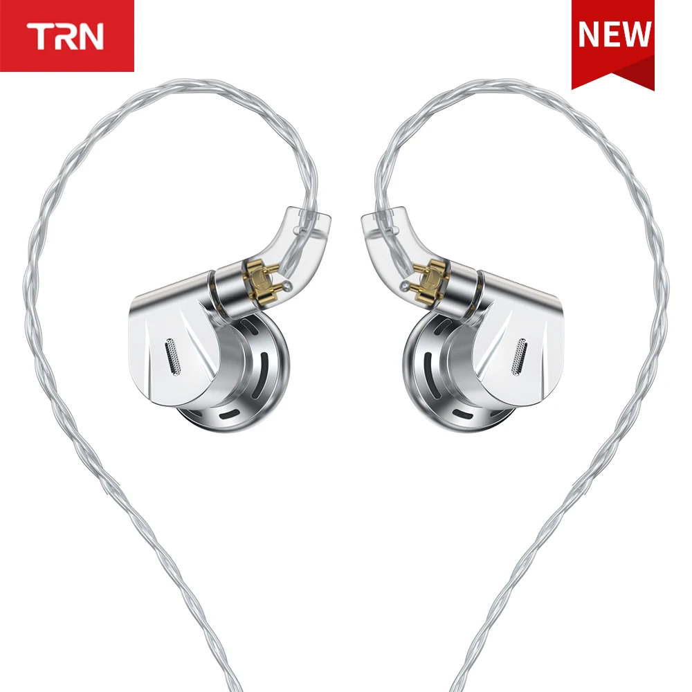 TRN EMX New Flagship Audiophile Flat head earplugs 3.5/2.5/4.4mm Replaceable Audio Plug Flat head earplugs