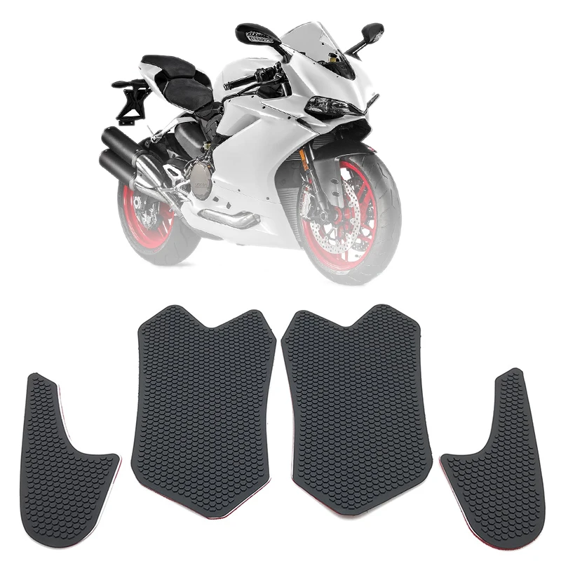 for DUCATI PANIGALE 899 959 1199 1299 Motorcycle Anti Slip Tank Pad Gas Knee Grip Traction Side Protector