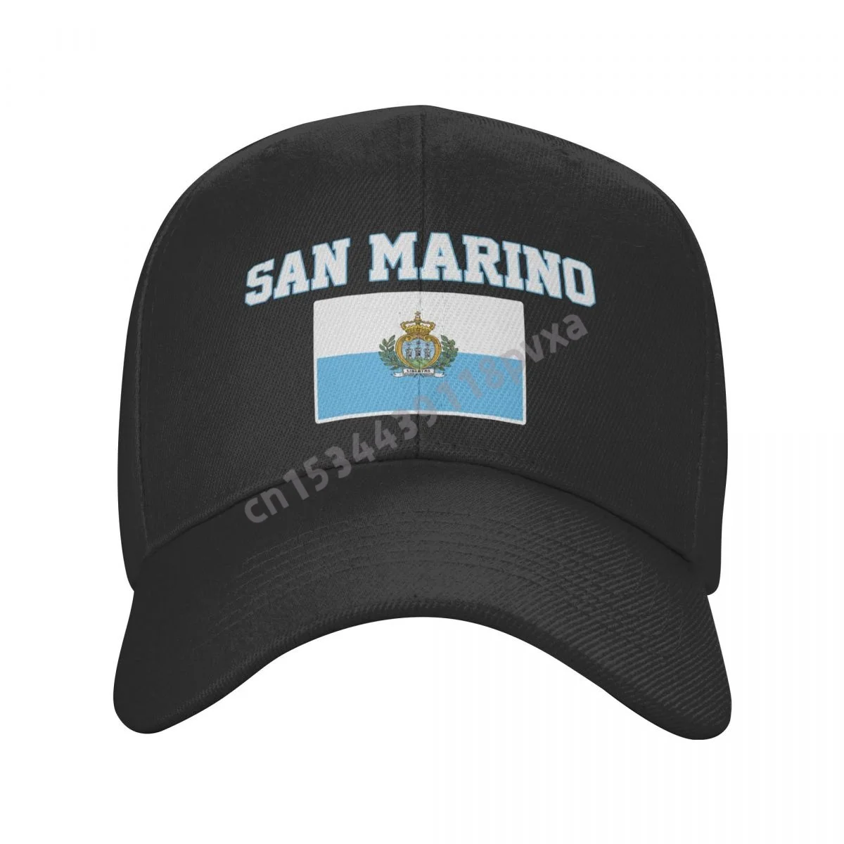 Baseball Cap San Marino Flag San Marinese Fans Country Map Wild Sun Shade Peaked Adjustable Outdoor Caps for Men Women