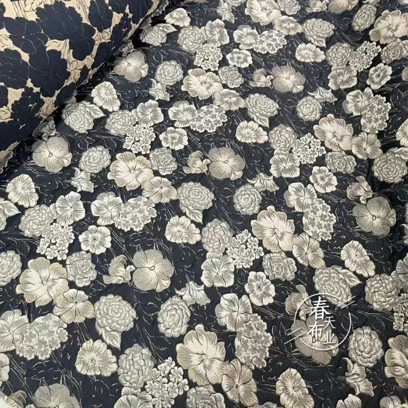 

Парчовая жаккардовая ткань, ткань на метр, куртка, декоративная ткань для шитья одежды, полиэстер, материал для одежды