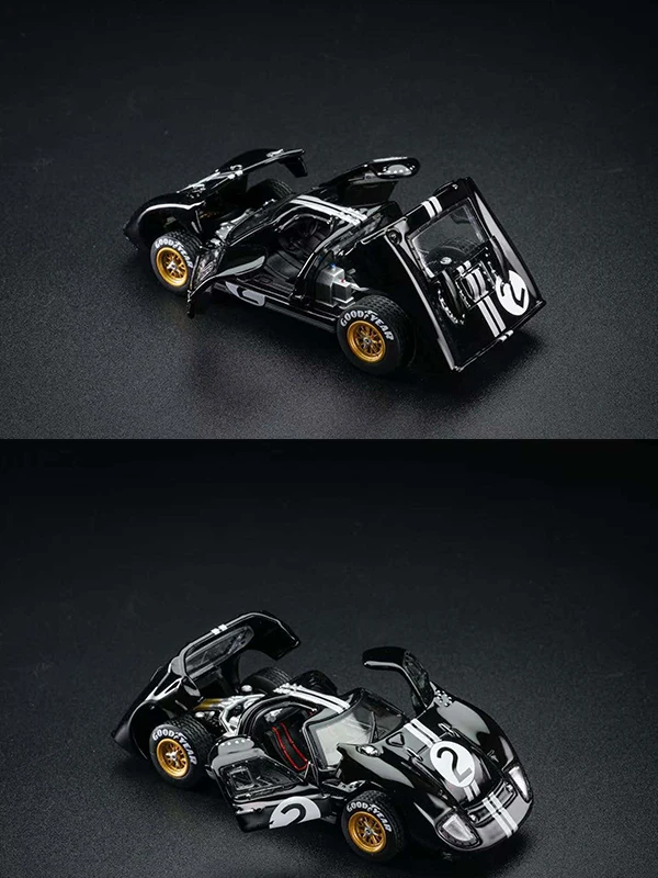 Black  GT40 MKII Alloy Car Model Collectible Gift Fully Assembled FG 164 Limited Edition Preorder Classic Train Motorcycl...