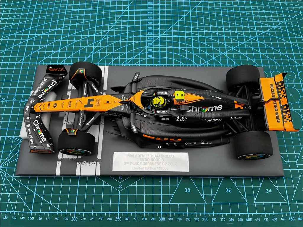 

Minichamps 1:18 F1 MCL60 Norris Japan 2023 Simulation Limited Edition Resin Metal Static Car Model Toy Gift