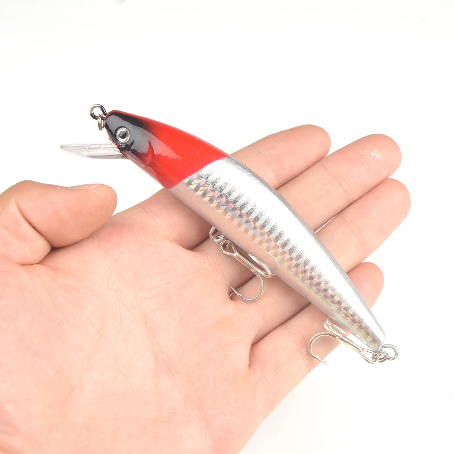 1Pcs Sinking Minnow Fishing Lure 12cm 39g Artificial Hard Bait Trolling Crankbait Bass Wobbler Pike Carp Fishing Tackle Pesca image 6