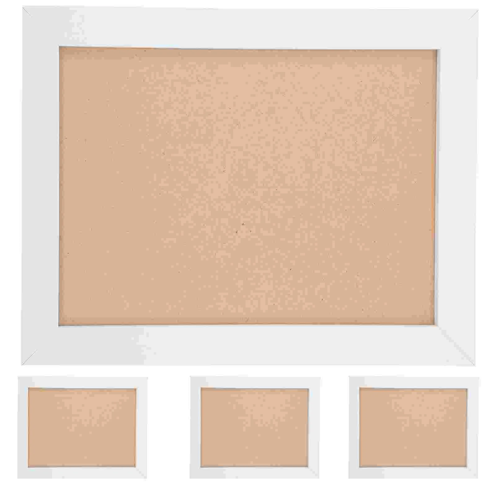 

7 Pcs Wooden Photo Frame Retro Decor Display Tabletop Home Decorate Exquisite Picture Landscape Decorative Pictures Desktop