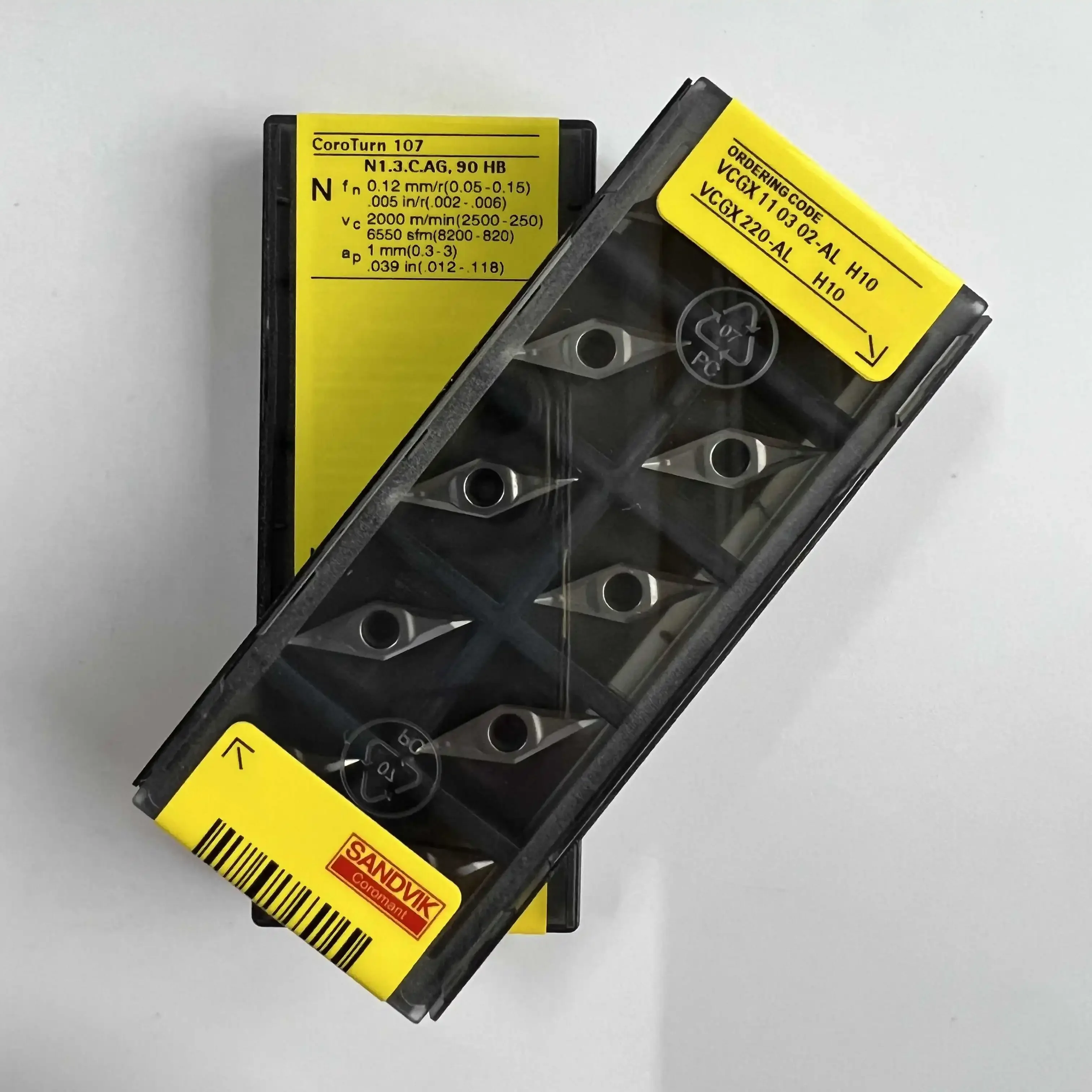 

Original blade VCGX110302-AL H10 /Carbide CNC Blade 10 Pieces